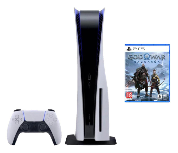 Sony PlayStation 5 + GoW Ragnarok - 1111841 - zdjęcie